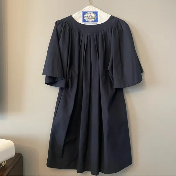 Tuckernuck Pomander Place Deep Navy Finley Flutter Sleeve Dress - Picture 8 of 8